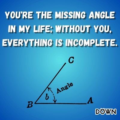 Analyzing the Geometry of Love with Math Pickup Lines